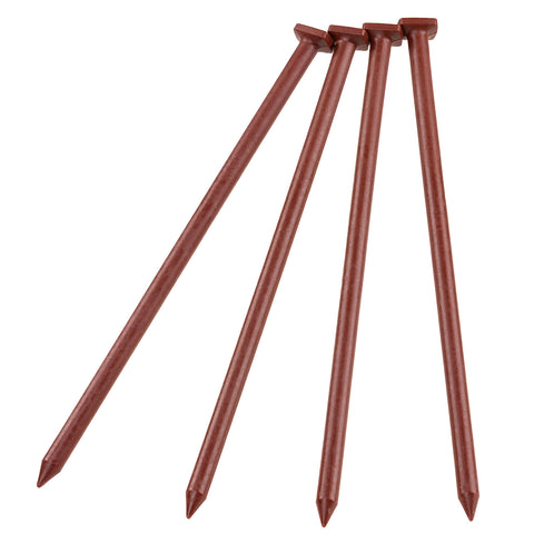 Red Nylon Garden Edging Pegs 4pk