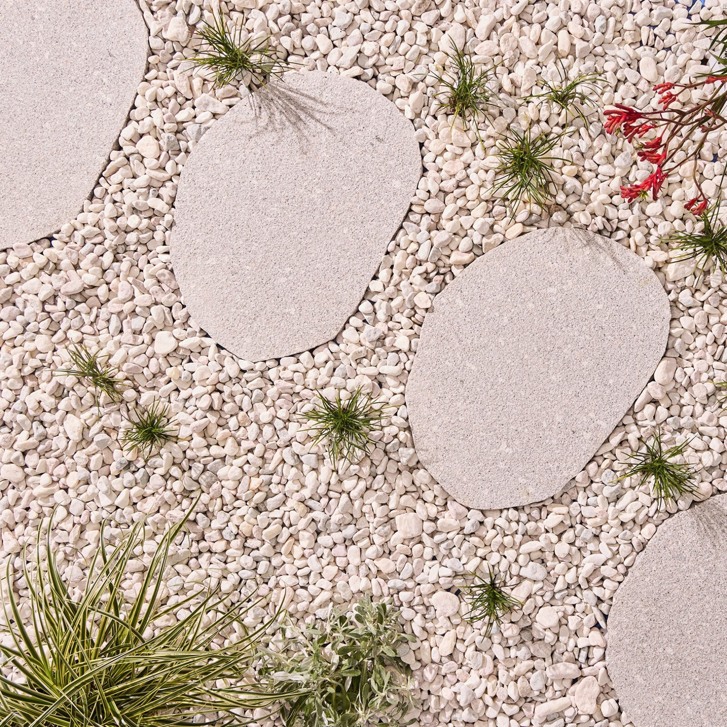 Grey Granite Stepping Stone