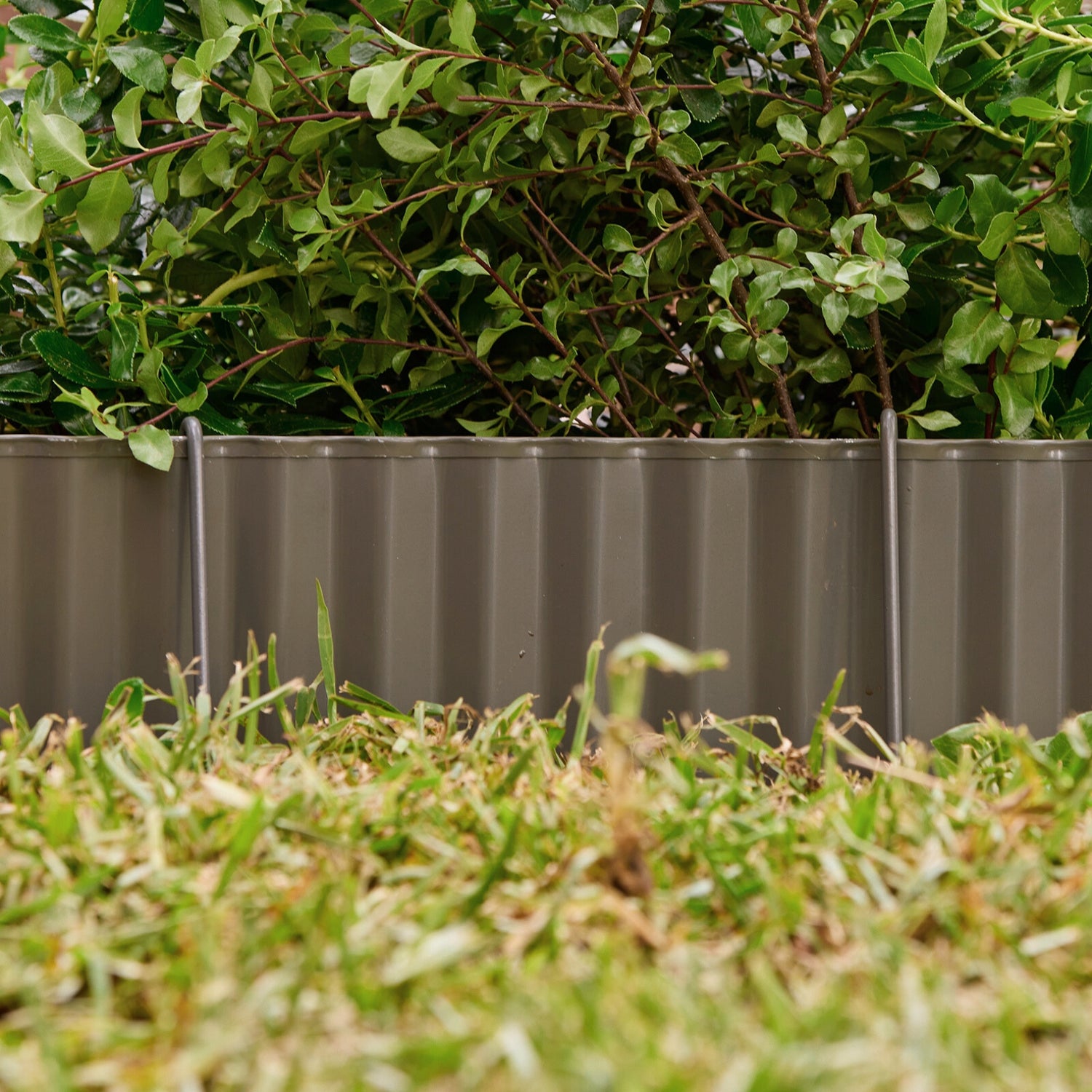 Woodland Grey Corrugated Metal Edging