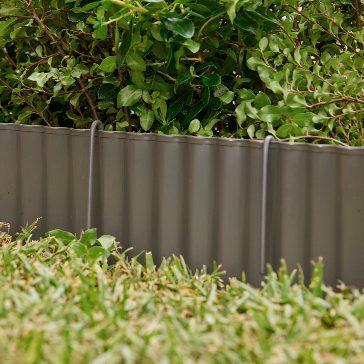 Woodland Grey Corrugated Metal Edging